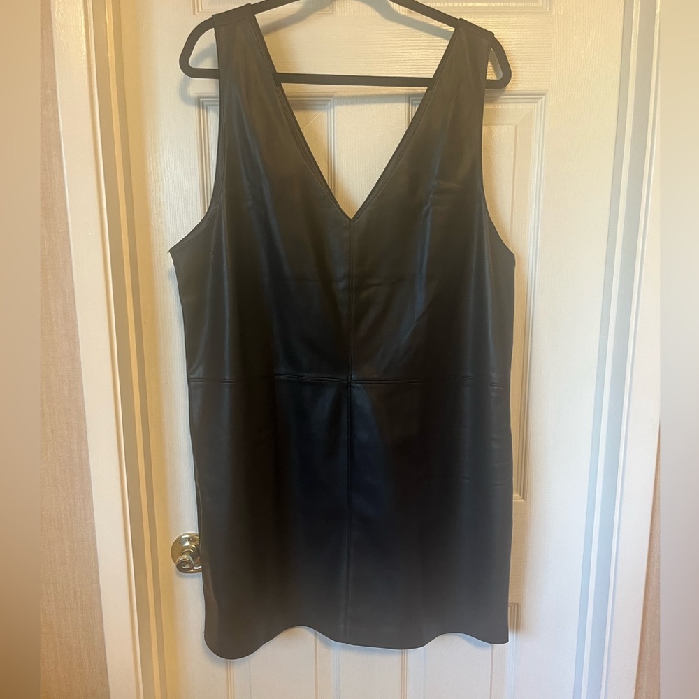 NWT Mango Black Sleeveless Mini Dress - Picture 2 of 4